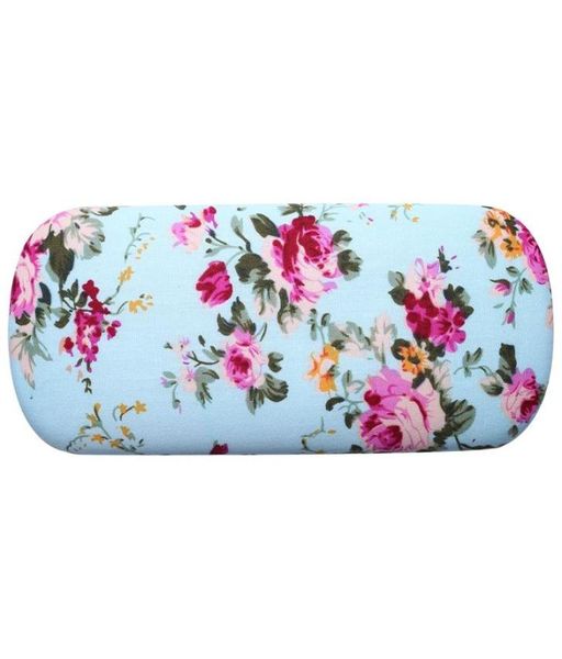 Caixas de assistência caixas de óculos de óculos duras para óculos mulheres ópticas estampas florais óculos Espectáculos de caixa de vidro Eye CaseWatch6228244