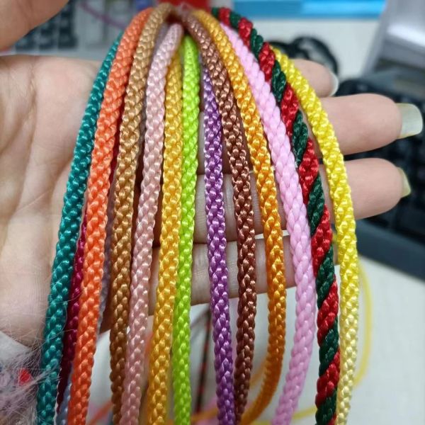 Fili di grandi dimensioni in corda di nylon corda in acciaio adatto per Bracciale coppia di fibbie a ferro di cavallo da 2,5 cm con logo, regalo di alto livello all'ingrosso