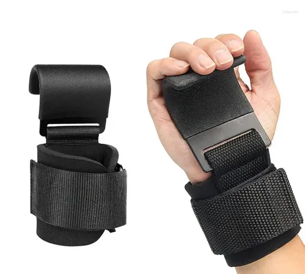 Handgelenkstütze Fitness Power Haken Guad Grip Pull-up Horizontaler Stangenhandschuhe Herrenhilfsgürtel-Kreuzheben-Gurte