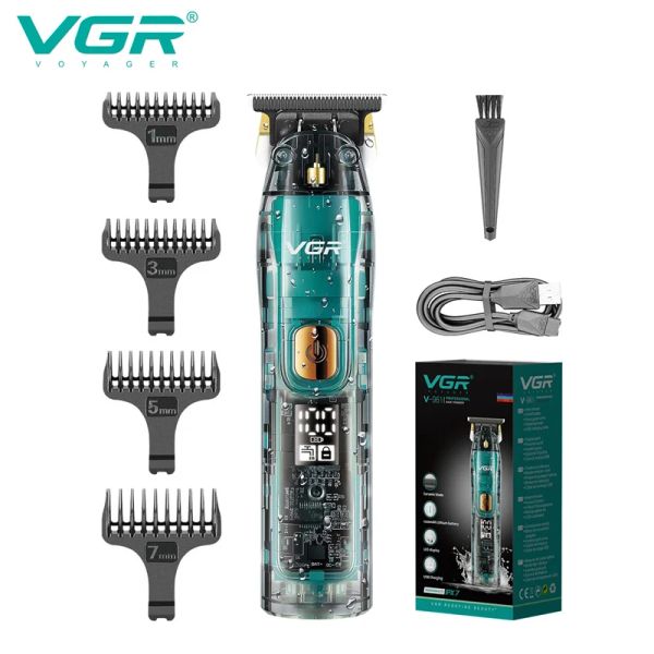 Clippers VGR Hair Clipper Водонепроницаемые волосы триммер.