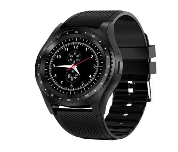 L9 Sports Quartz Pedometresi Akıllı Saat Erkekleri İzler Konforlu Silikon Bant Bluetooth Müzik Çağrı Uzak Kamera Smartwatch9812122