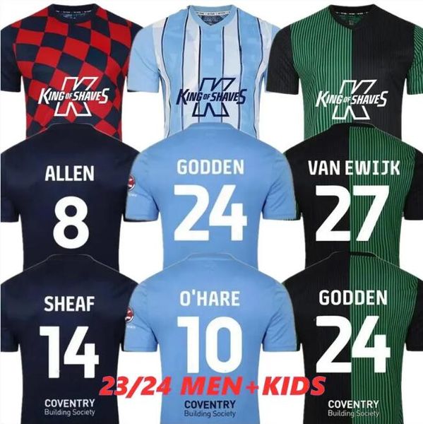 2023 2024 Coventry City Fußballtrikot