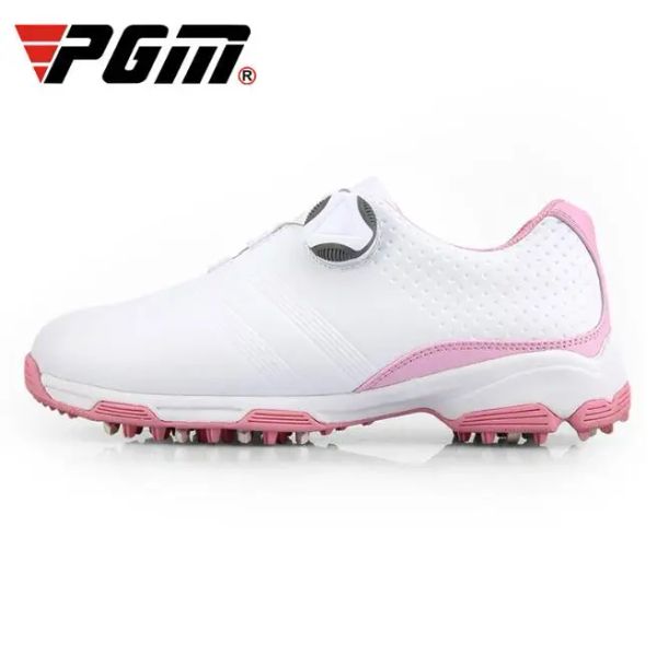 Mäuse PGM XZ115 FACTORY Direktverkauf Golfschuh Damen Sportschuhe Golf nicht schlau was wasserdichte Schuhe drehen Schnalle Schnalle Sneakers