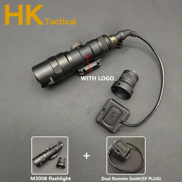 Scopes Taktik SF M600B M300B MODBUTTON Basınç Anahtarı 20mm Picatinny Rail Kemod Mlok Silah Işığı