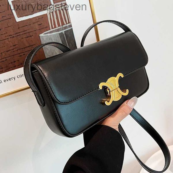 Женская модная модная Cellin Оригинальные дизайнерские пакеты New Trend Fashion Korean Edition Womens Bag Simple Lock Buckle Маленькие квадратные сумки женская женская сумка с логотипом 1to1 бренда