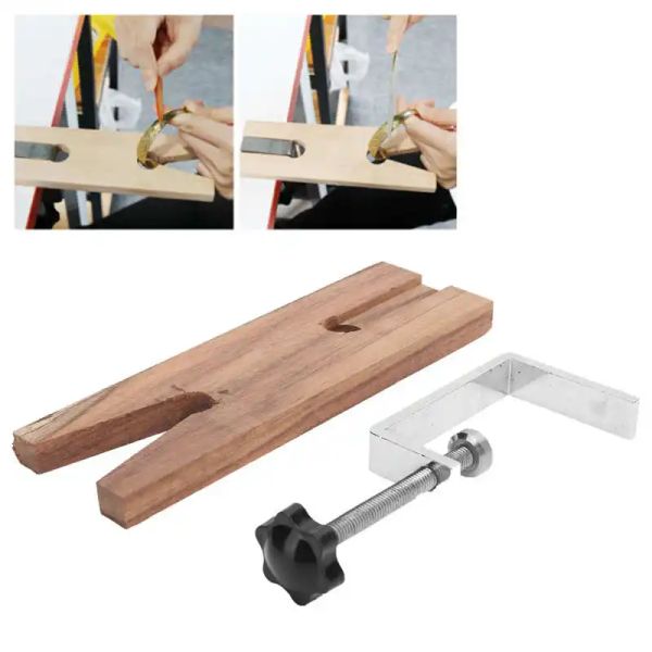 Equipments Jeweller Bench Pin per spillo strumento di fissaggio di fissaggio in legno Gioiellers Gioielni per orologi Gioielli Making Elaborazione V Slot Clip Strumento