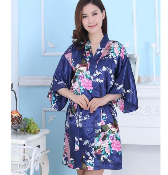 Women039s SleepWear Mini Kimon Sexy Bathrobe Wedding Damaid Night Night Creshd Robes Vintage Lingerie S M L XL XXL 3XL S001WOMEN2147210