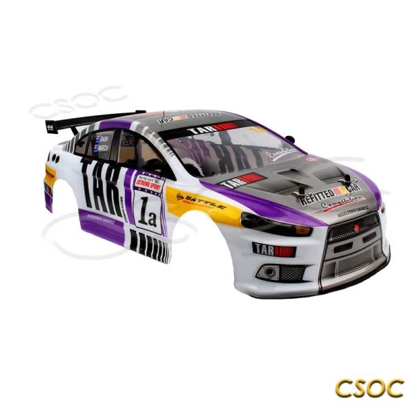 CAR CSOC 1/10 Parti di kit con shell per auto per Big Offroad 4WD Truck da corsa DRIFT RC PVC per adulti