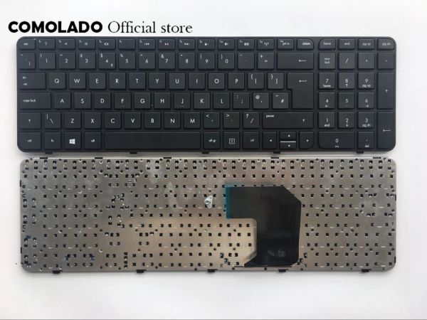 Teclados para laptop do Reino Unido para o teclado para HP Pavilion G72000 G72100 G72200 G72300 Layout preto do Reino Unido