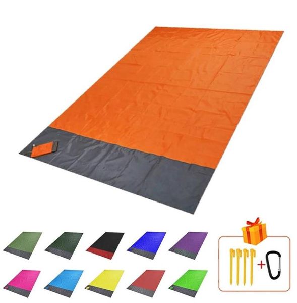 Outdoor -Geräte Lld Beach Matte Magie Sandtücher Decke Tragbarer Anti -Handtuch -Reisen Sommer großer Beachtowel3951290