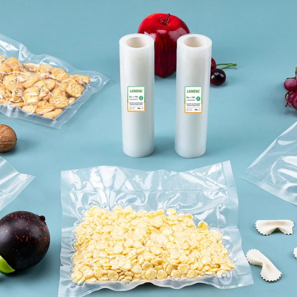 Versiegelung LaImeng Vakuum Packer Sous Vide Bags für Vakuumbeutel 2 Rollen Vakuumverpackungspakete Food Bag für Lebensmittellager R131