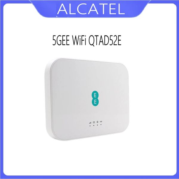 Router alcatel qtad52e 5gee wifi 5g mobile a banda larga mobile moder wireless router con scheda sim hotspot wifi collegato fino a 64 utenti