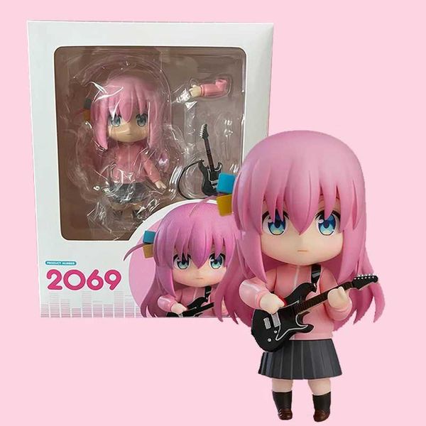 Action Toy Figures #2069 Bocchi the Rock!Hitori Goto Anime Girl Figur Kawaii PM Actionfigur Sammlung Modell Spielzeug Dollbirthdaygift für Kinder T240422