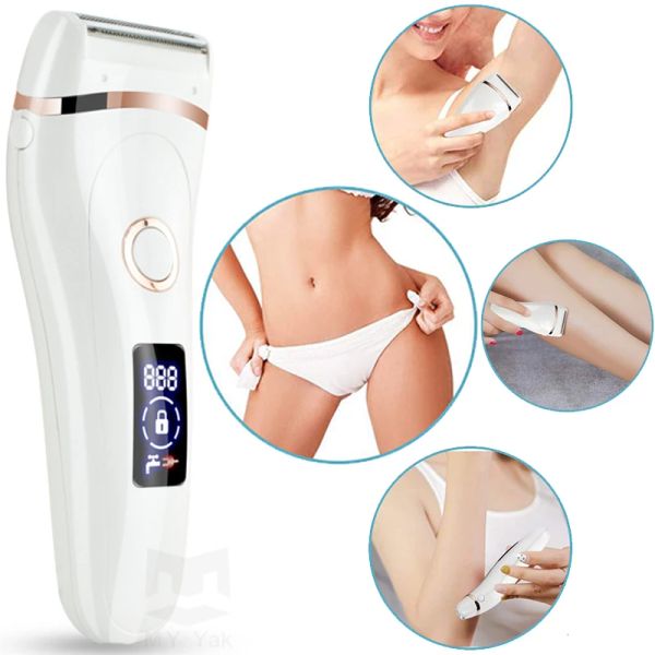 Clippers intimo taglio di capelli Terrimer inguine epilatore di capelli pubici Lady Ascunt Sex Place Bikini Zone Line Shaver Women Women Electric Razor Depilation