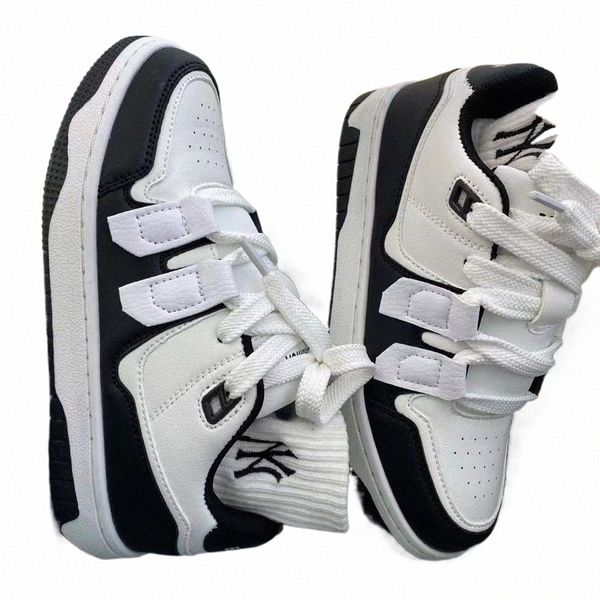 Sneaker coreane uomini donne nuove casual fi piatto a piedi scarpe vulcanizzate maschile coppia comoda scarpe da skateboard sportiva t5u4#