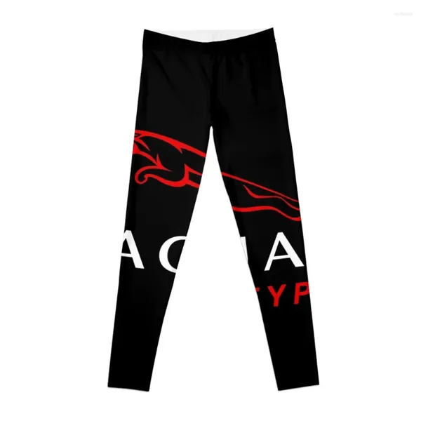 Aktive Hosen Jaguarr F-Typ Sportauto Leggings Frauen Leggins Yoga Frauen Sportsportrwear Frau