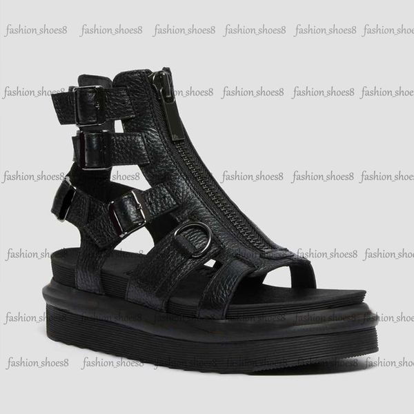 Designer Sandalen Mode Knöchelschnalle Gladiator Plattform Sandale Schwarze Sommerschuhe Vintage Frauen Männer Strand Sandale Größe 36-42