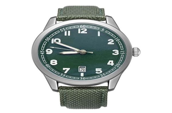 Mens relógios automáticos Exército Green Nylon Strap Mechanical Wristwatch Men Sport Watch Montre de Luxe Wristwatches Relogio1469319