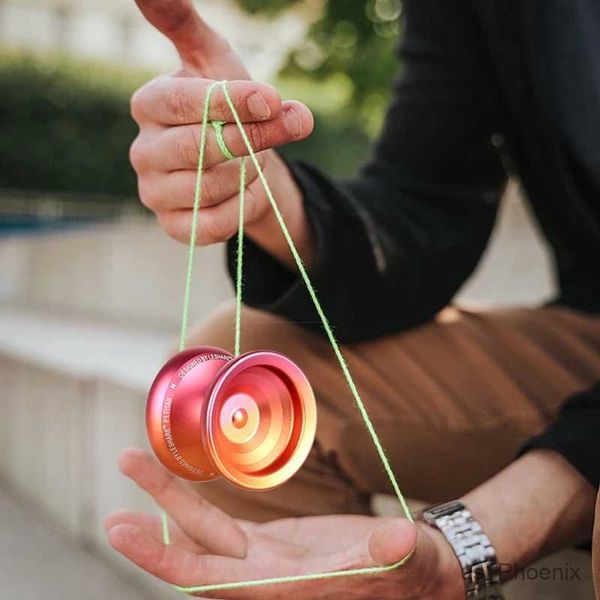 Yoyo Yoyo Magic Yoyo Professioneller Legierung Yoyo Ball für Hand-Extremsport- und Wettbewerb Yo-Yo-Spiel einfach zu bedienen dauerhaft