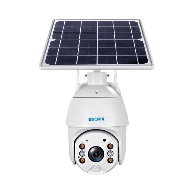 ESCAM QF280 1080p WiFi Version Shell Solar Überwachungskamera Outdoor Überwachung wasserdichte CCTV-Kamera Smart Home Zwei-Wege-Stimme