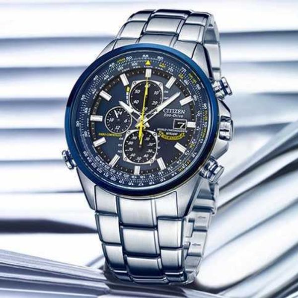 2024 New Blue Angel Quartz Herren Watch Hot Selling Watch 4 Button Multi -Funktion