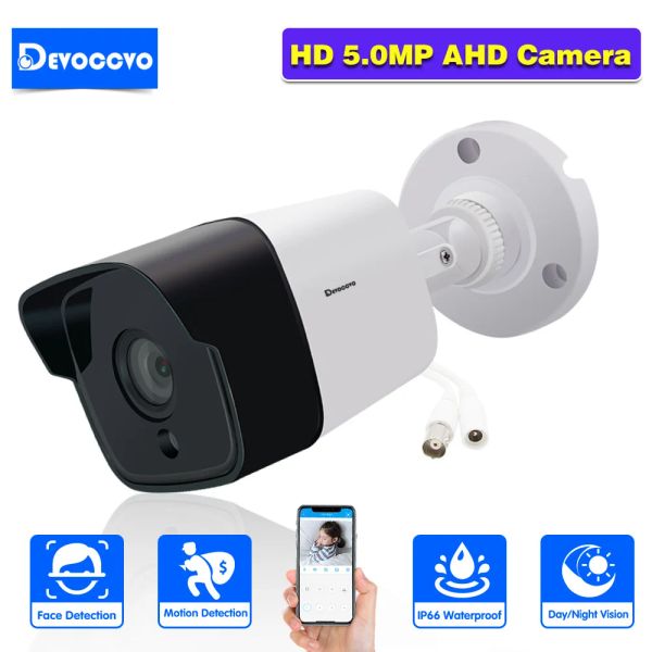 Объектив 5MP HD 1080p Hybrid 6IN1 TVI CVI AHD 5MP DVR CVBS CCTV Аналоговый датчик камеры Внутренний наружный для дома Система DVR XMEYE BNC