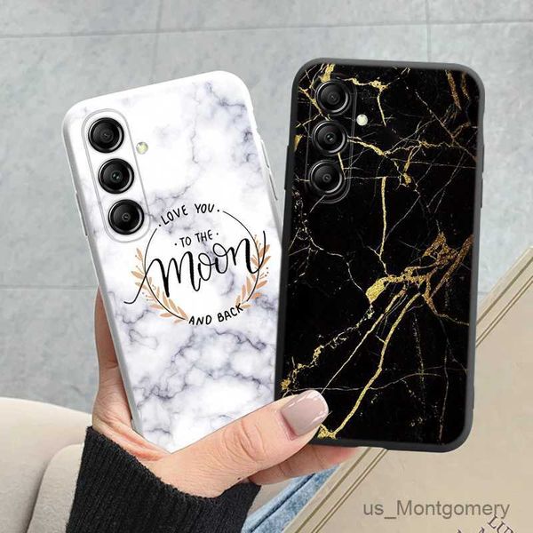 Case di telefoni cellulari Case per A54 5G Copertina posteriore Silicone Funda Fonda Fashion Sexture Coque per Galaxy A54 A 54 CAPA