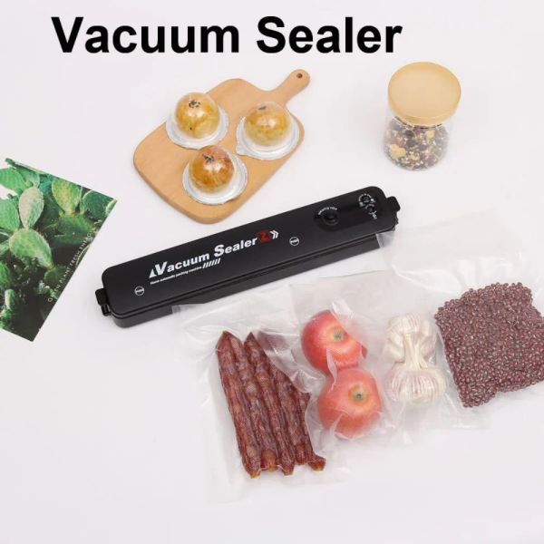 Versiegelung Eletric Vacuum Sealer Maschine kostenloses Geschenk 10 Prozent Sparer Beutel Küchen Vakuum Packer Maschine kleiner Dichtungsmaschine Lebensmittelheizung Heizung Versiegelung