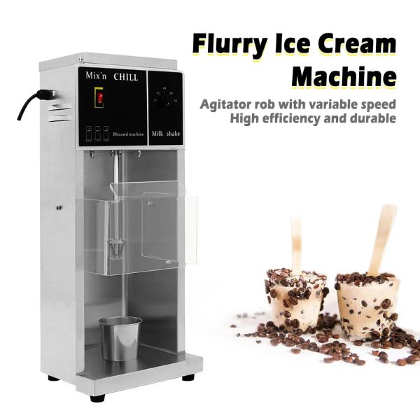 Macher GZZT Variable Flurry Speed Ice Cream Blender Maker DIY verschiedene Gefälligkeiten Flurry Ice Cream Mixer Milk Shake Mixer Machine 110220V