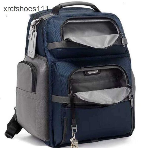 Pacote alpha3 tummii tummii masculino bookbag bookbag books 2603578 bolsas de bolsas de bolsas de designer série Blue Contrast Grey Mens Moda