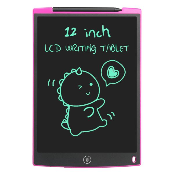 Tablet newyes lcd writing tablet da 12 pollici di grafica elettronica elettronica tampone da disegno doodle pad con penna stilo per bambini