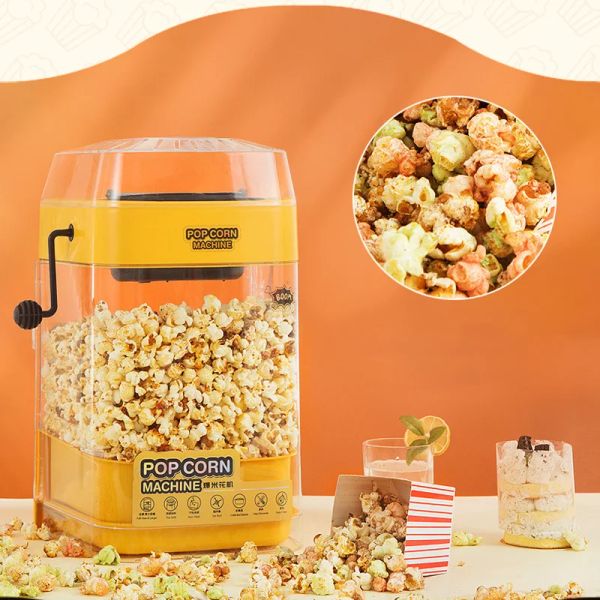 Produttori 220 V/110 V PopPorn Electric Popcorn Commerciale Copertina di pentole antiaderente automatica per popcorn