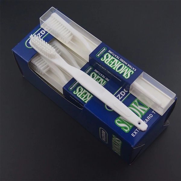Teste Dr.Perfect 12pcs /Box Home Usa spazzolino da denti Imballaggio super spazzolino da denti super dura pulizia orale