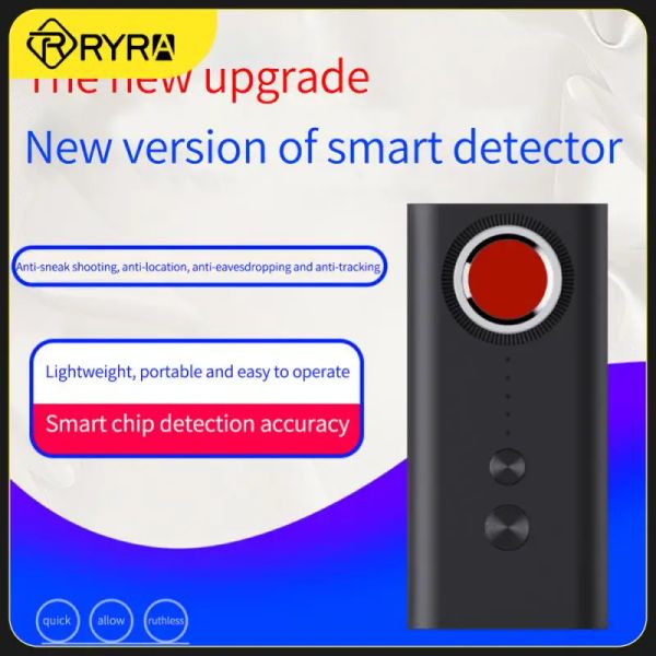 Детектор Ryra Portable Hidden Camera Detector Hotel Antispy предотвращение контроля беспроводного детектора автомобиля GPS -локатор.
