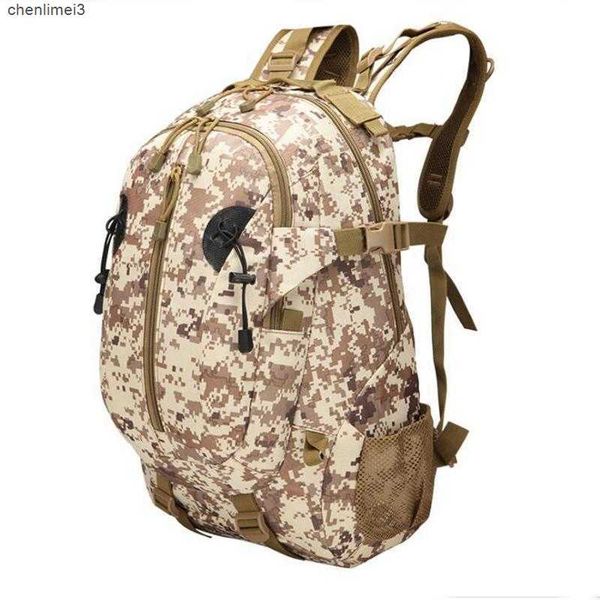 Outdoor -Taschen 40L Herren Camping Wanderwanderung Rucksack Militärische taktische Rucksäcke Reisen Mollle 3p Kletter Trekking Rucksack Sportsack