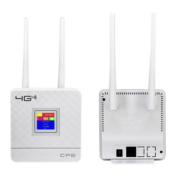 Маршрутизаторы CPE9031 3G 4G Portable Hotspot LTE Wi -Fi Router WAN/LAN PORT Двойные внешние антенны разблокированные беспроводные маршрутизаторы CPE+ SIM -карта.