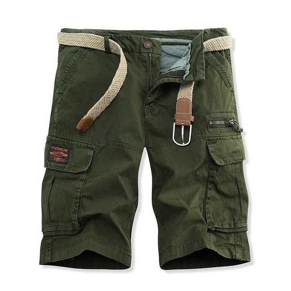 Calça masculina macacão de verão masculino shorts casuais novos esportes soltos confortáveis kn shorts strtwear safari respirável calças curtas y240422