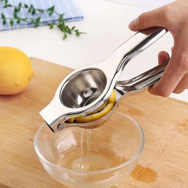 Aço inoxidável prensa limão limão laranja espremedor citrus junicer cozinha de cozinha processador de alimentos cozinha de gadget zz