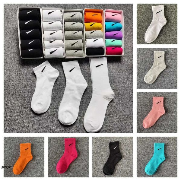 Marke Herren Socken Socken Schuhe niedrige mittlere Taille Black weiß weiß grau atmungsaktiv