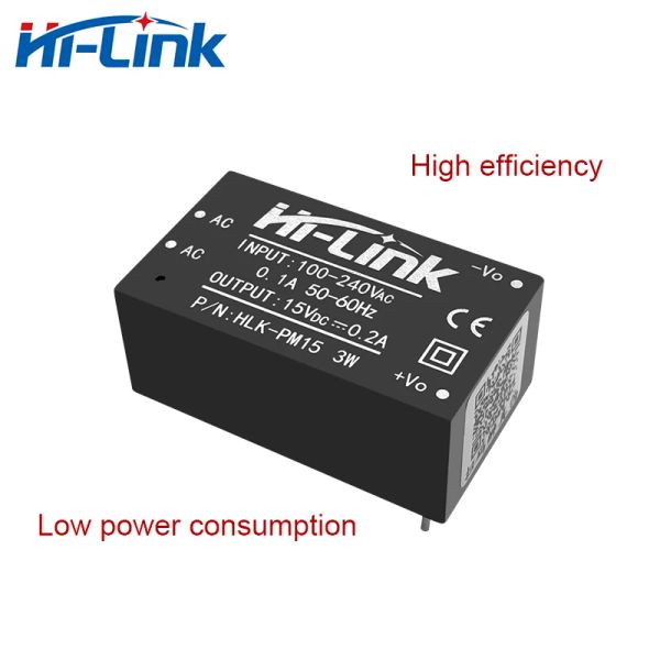 Controllo Hilink Spedizione gratuita 10pcs HLKPM15 3W 220 V a 15 V Modulo di alimentazione Ultrasmall Modulo Smart Switching AC DC Converter