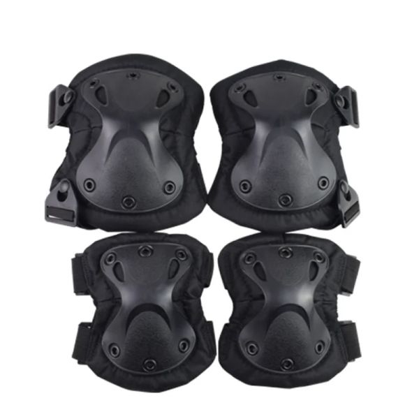 Pads Taktischer Kniekissen Ellbogen CS Militärschutz Armee Airsoft Outdoor Sport Hunting Kneepad Sicherheitsausrüstung Schutzpolster Unterstützung Unterstützung