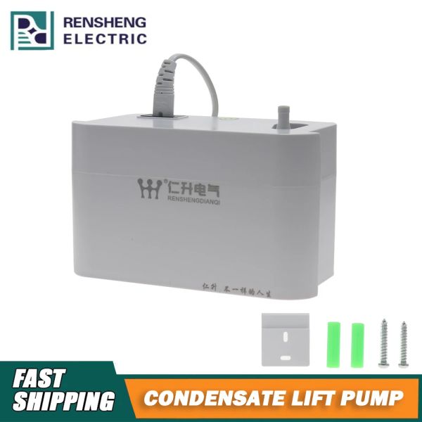 Reinigungsmittel Ultraquiet Kondensatentfernung Pumpe Klimaanlage Entwässerung Pumpe Kondensatpumpe Motorfilter 220 V Automatische Wasserpumpe