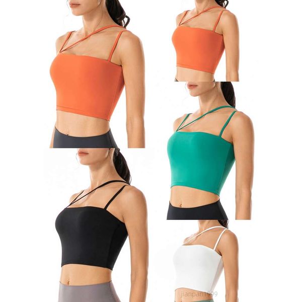 Bras a caldo Bras Fitness Yoga Sport da donna Sports che corre un giubbotto per shock esterno con cinghia di asciugatura rapido reggiseno reggiseno inumidrato