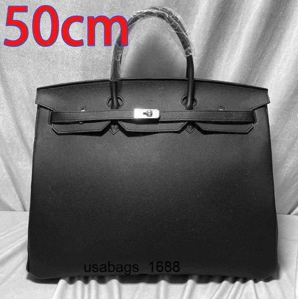 Пропускная способность крупно путешествовать по бизнесу на плечах сумки дизайнеры французские парижские бренды сумки с H 50 см моды Unisexs Fitness Luggage Habbagshfzt