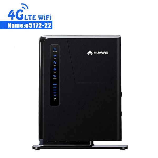 Roteadores desbloqueados Huawei E5172 E5172S22 4G LTE Mobile Hotspot Gateway 4G LTE WIFI DONGLE DONGLE 4G CPE Wireless Router E5172as22