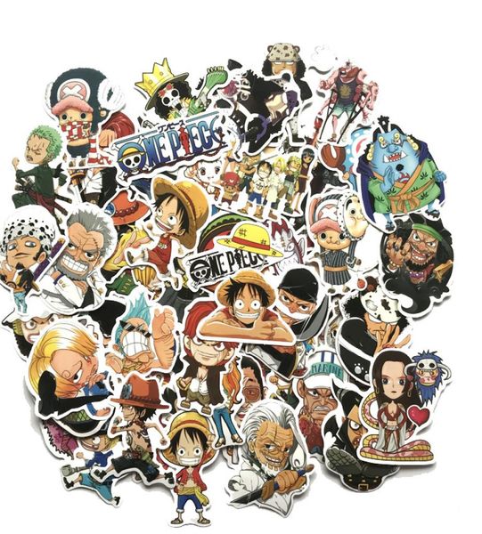 61pcspack Japanes Anime Cartoon Adesivo de adesivos à prova d'água para laptop para laptop Planejador de carros Scrapbooking Telefone MacBook Cup Wardrob4403425