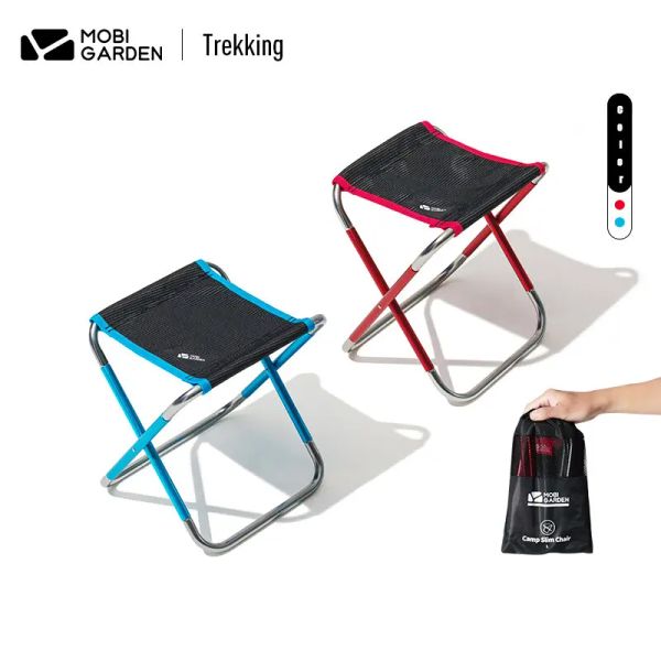 Acessórios Mobi Garden Garden Dobring Dobing Stool Cadeira dobrável ao ar livre Pequena bancada portátil Tool de pesca portátil