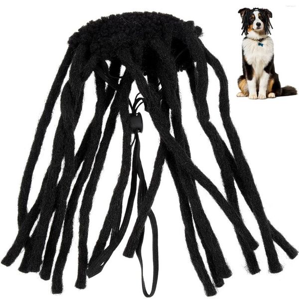 Hundekleidung Haustier Dekore Kostüme Prop Perücken Katzen Kätzchen Accessoires Haarstücke Requisiten Dreadlock Party lustige Dreadlocks