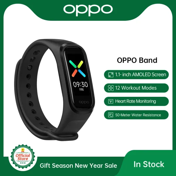 Wristbands Versão global banda opo Black Strap AMOLED SLIET SLIECT FITNDRABT Tracker Bluetooth Sport Smart Bracelet Smartproof Bandband SmartBand