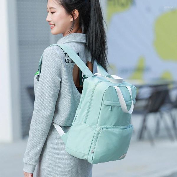 Рюкзак простая и модная спортивная туристическая школьная сумка для школьной школьной сумки складываемой на открытом воздухе большой большой